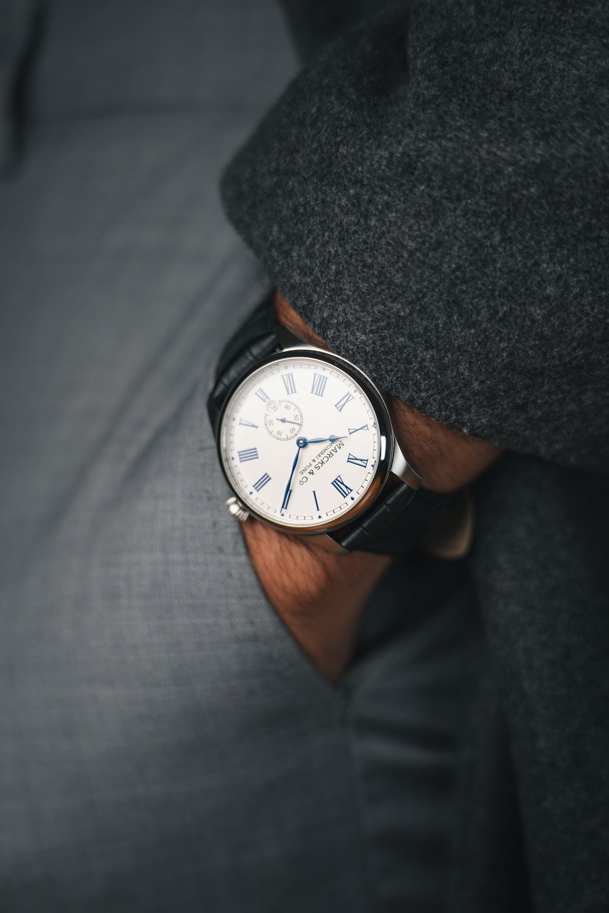 The Captain — on wrist view